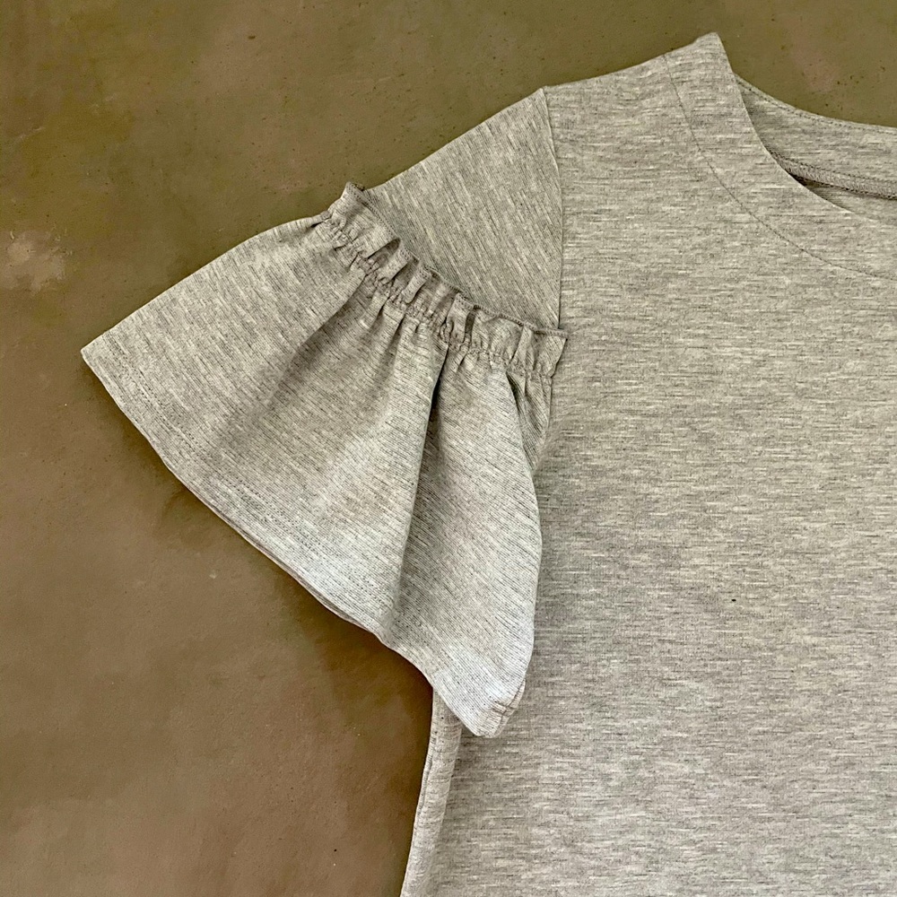 Halogen Ruffle sleeve Tee - Picture 3 of 3